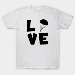 Skydiving love T-Shirt